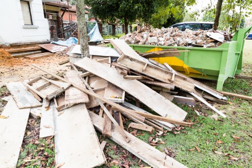 Professionals performing house clearance in Westminster