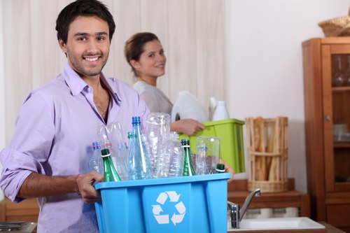 Environmentally friendly recycling of cleared furniture